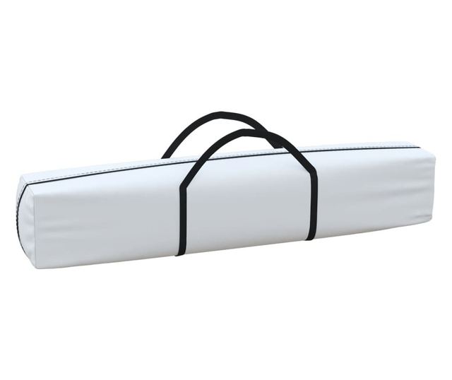 fehér összecsukható rendezvénysátor oldalfalakkal 3 x 6 m