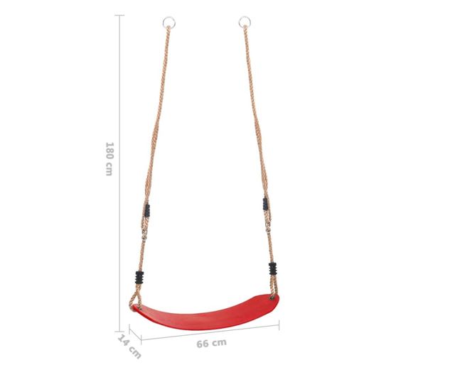 piros gyerek hintaülés