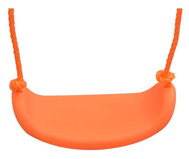 narancssárga 2 az 1-ben egyszemélyes hinta és totyogó hinta