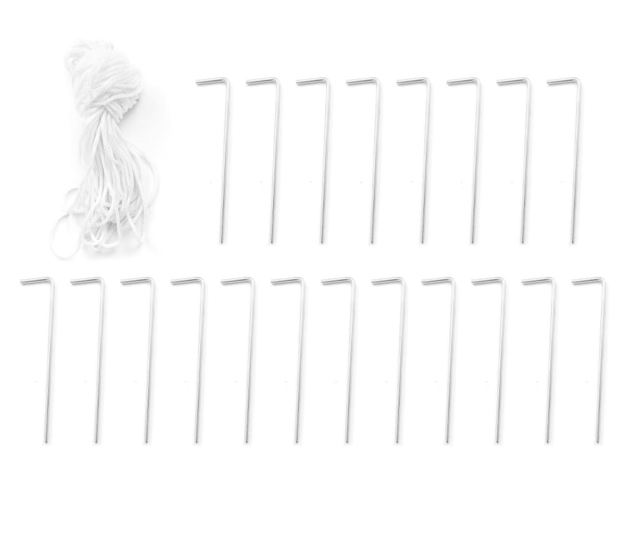 kék kerti pavilon 3 x 12 m