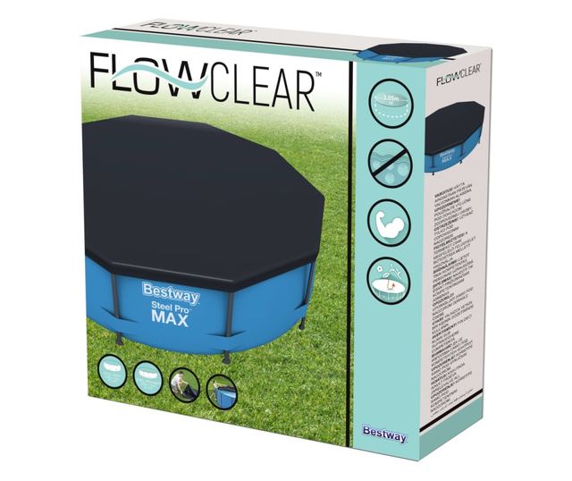 Flowclear medencetakaró 305 cm