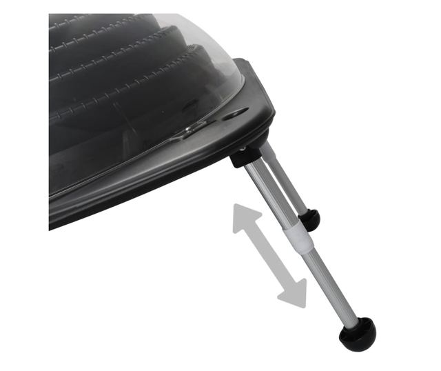 HDPE és alumínium napkollektoros medencefűtő