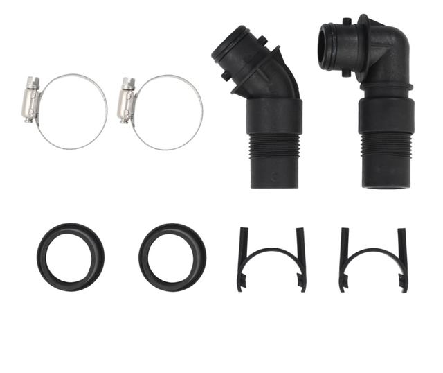 HDPE és alumínium napkollektoros medencefűtő