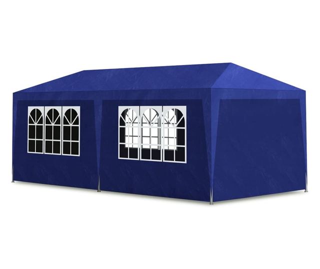 kék partisátor 3 x 6 m