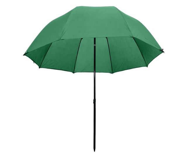 horgászesernyő 300x240 cm zöld