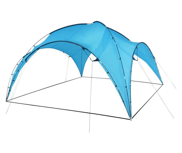 világoskék rendezvénysátor boltív 450 x 450 x 265 cm