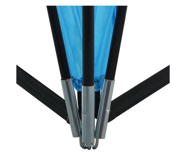 világoskék rendezvénysátor boltív 450 x 450 x 265 cm