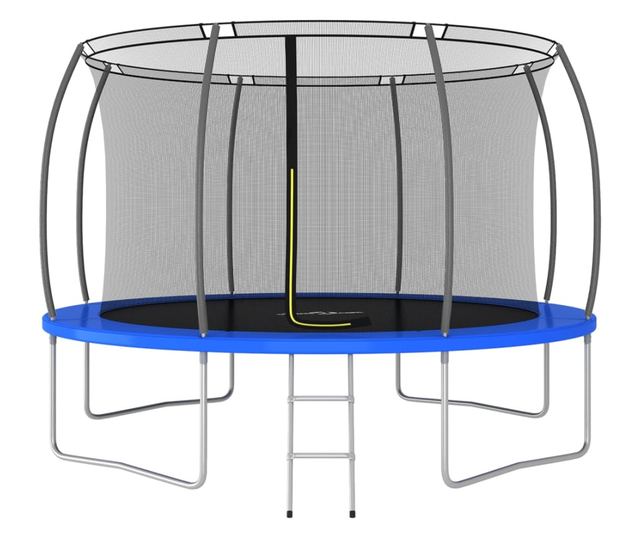 vidaxl kerek trambulinszett 366 x 80 cm 150 kg