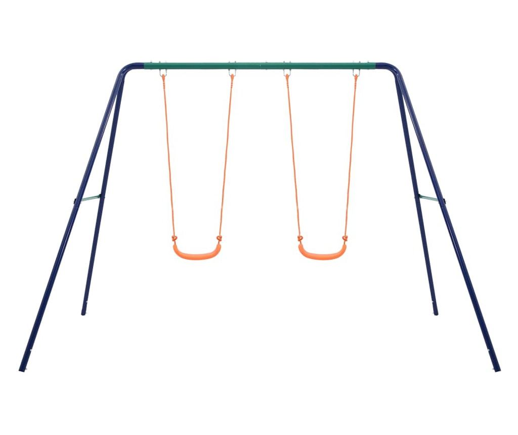 acél hintakészlet 2 db üléssel - 2