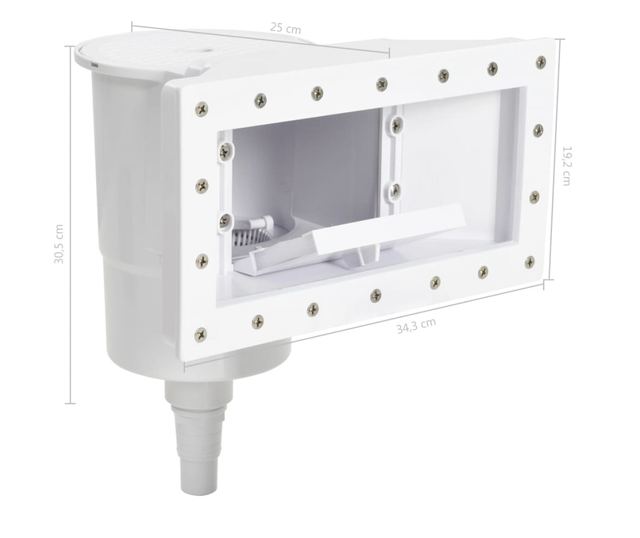 11 darabos széles szájú medenceszűrő 34,3 x 25 x 30,5 cm