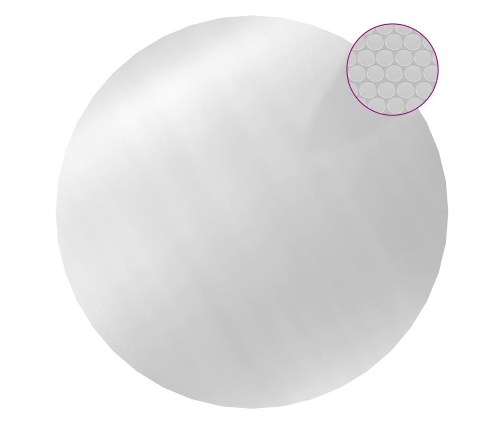 ezüst polietilén medencetakaró 549 cm - 3