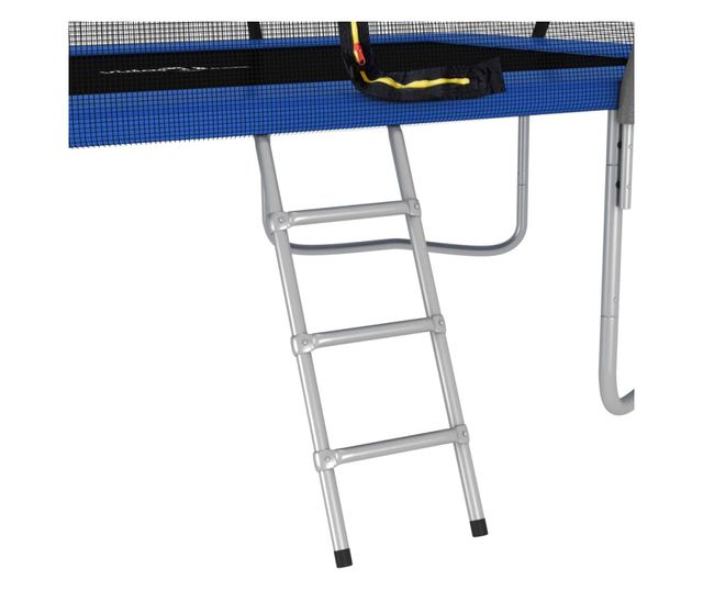 négyszögű trambulinszett 335 x 244 x 90 cm 150 kg