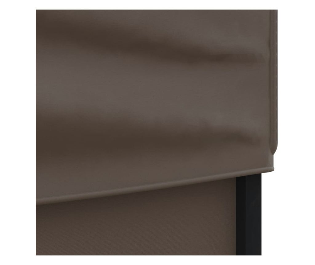 tópszínű összecsukható rendezvénysátor oldalfalakkal 3 x 6 m - 8