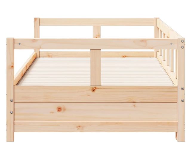 tömör fenyőfa kanapéágy matrac nélkül 90 x 190 cm