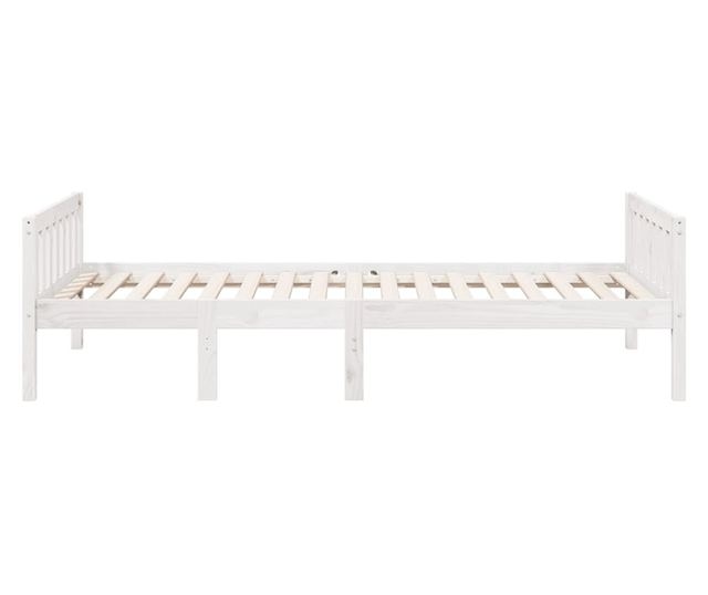 fehér tömör fenyőfa gyerekágy matrac nélkül 90 x 200 cm