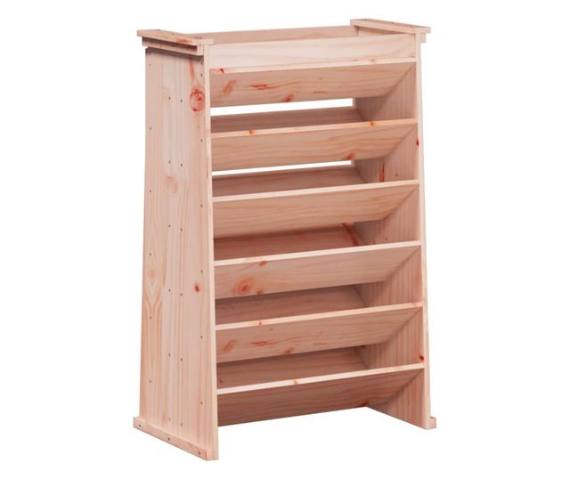 6 szintes tömör duglászfenyő gyógynövényültető 69x40x101,5 cm
