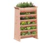 6 szintes tömör duglászfenyő gyógynövényültető 69x40x101,5 cm