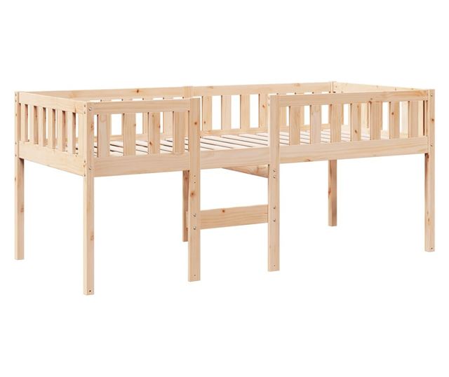 tömör fenyőfa gyerekágy matrac nélkül 90 x 200 cm