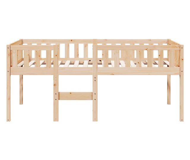 tömör fenyőfa gyerekágy matrac nélkül 90 x 200 cm