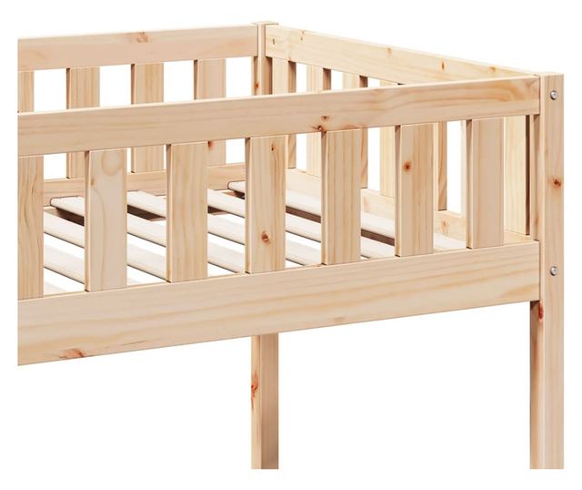 tömör fenyőfa gyerekágy matrac nélkül 90 x 200 cm