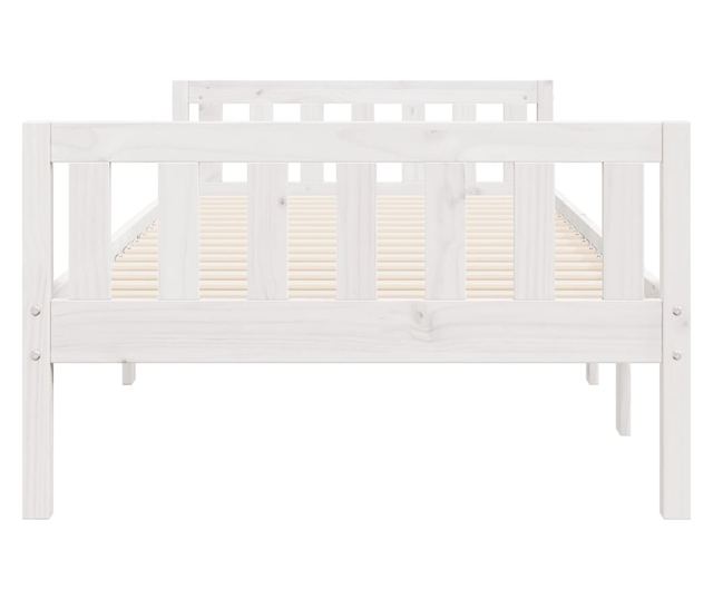 fehér tömör fenyőfa gyerekágy matrac nélkül 90 x 200 cm