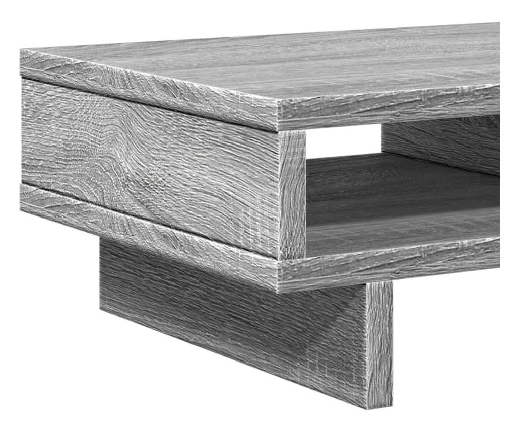Stojan na monitor šedý sonoma 50 x 27 x 15 cm kompozitní dřevo - 7