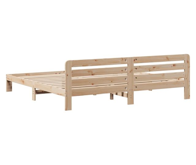 tömör fenyőfa ágy matrac nélkül 180 x 200 cm