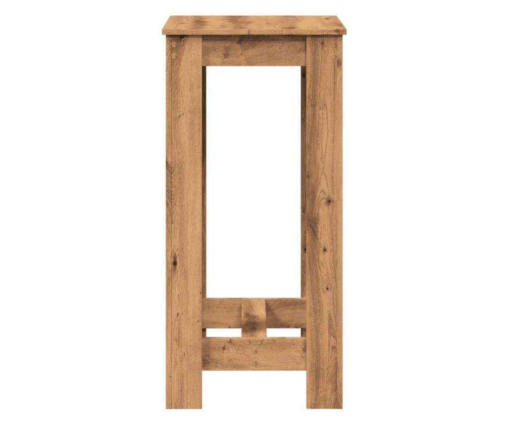 Barový stůl dub artisan 51 x 50 x 103,5 cm kompozitní dřevo - 6