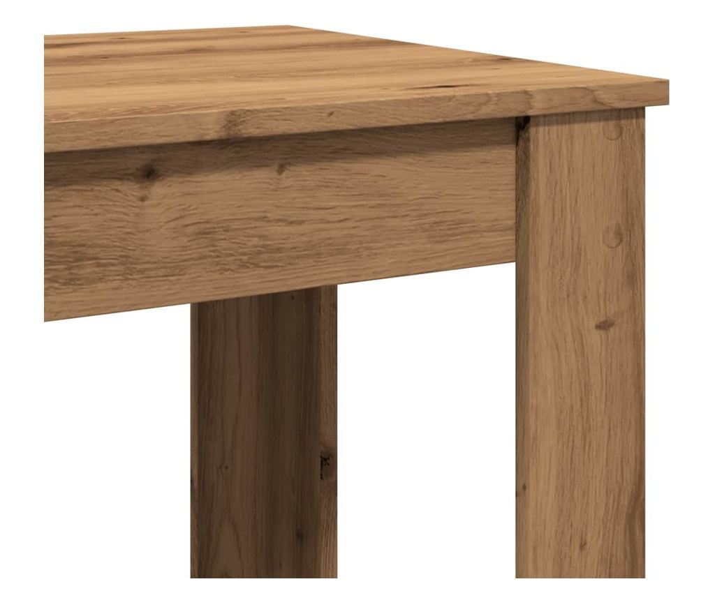 Barový stůl dub artisan 51 x 50 x 103,5 cm kompozitní dřevo - 7
