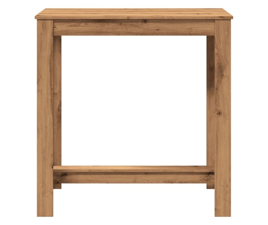 Barový stůl dub artisan 102 x 50 x 103,5 cm kompozitní dřevo - 4