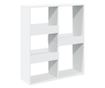 fehér térelválasztó könyvszekrény 100 x 33 x 115 cm
