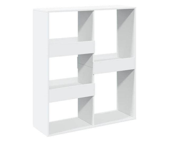 fehér térelválasztó könyvszekrény 100 x 33 x 115 cm