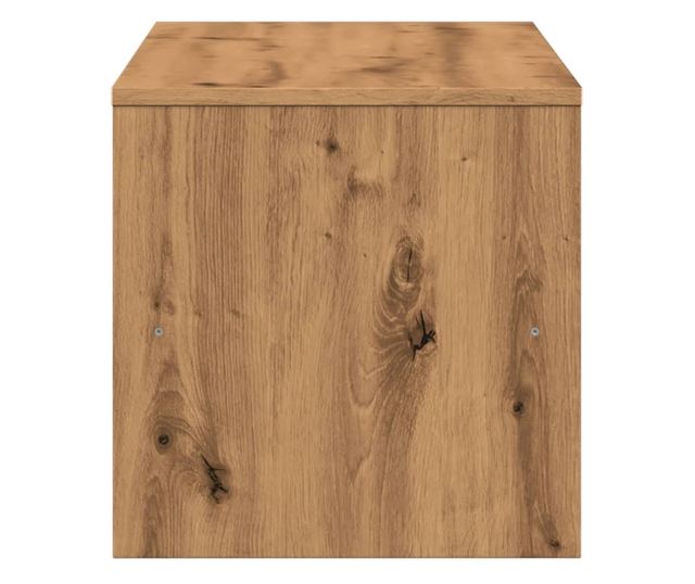 kézműves tölgy színű szerelt fa TV-szekrény 120 x 40 x 40 cm