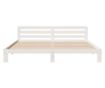 fehér tömör fenyőfa ágy matrac nélkül 180 x 200 cm thumbnail 4