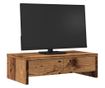 Stojan na monitor se zásuvkami old wood 50x27x15 cm kompozit thumbnail 3