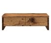 Stojan na monitor se zásuvkami old wood 50x27x15 cm kompozit thumbnail 4