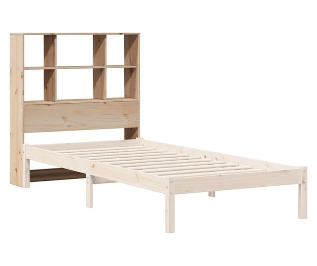 tömör fenyőfa fejtámla tárolóval 100 cm