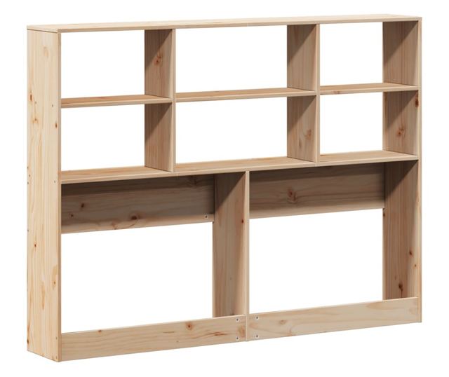 tömör fenyőfa fejtámla tárolóval 140 cm