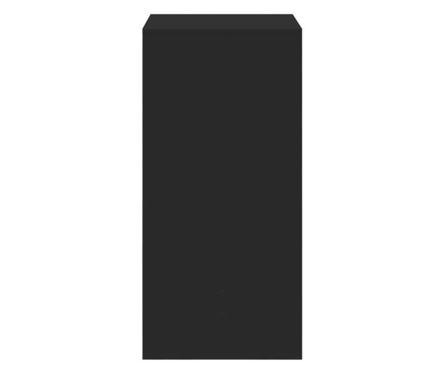 fekete szerelt fa bárasztal 51 x 50 x 103,5 cm