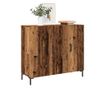 antik fa színű szerelt fa tálalószekrény 90 x 34 x 80 cm thumbnail 3