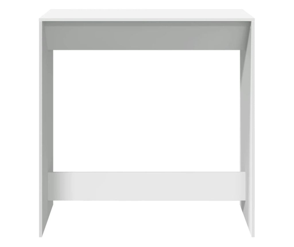 fehér szerelt fa bárasztal 102 x 50 x 103,5 cm - 4