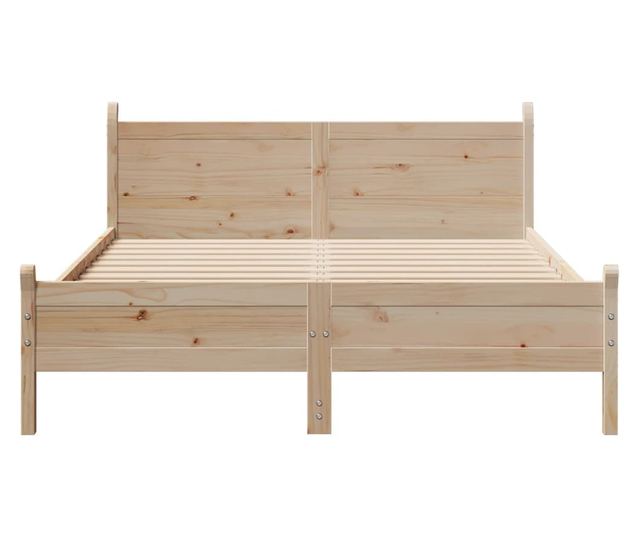 tömör fenyőfa ágy matrac nélkül 160 x 200 cm