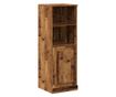 antik fa színű szerelt fa magasszekrény 36 x 35,5 x 103,5 cm thumbnail 2