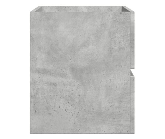 betonszürke szerelt fa mosdószekrény 90 x 38,5 x 45 cm