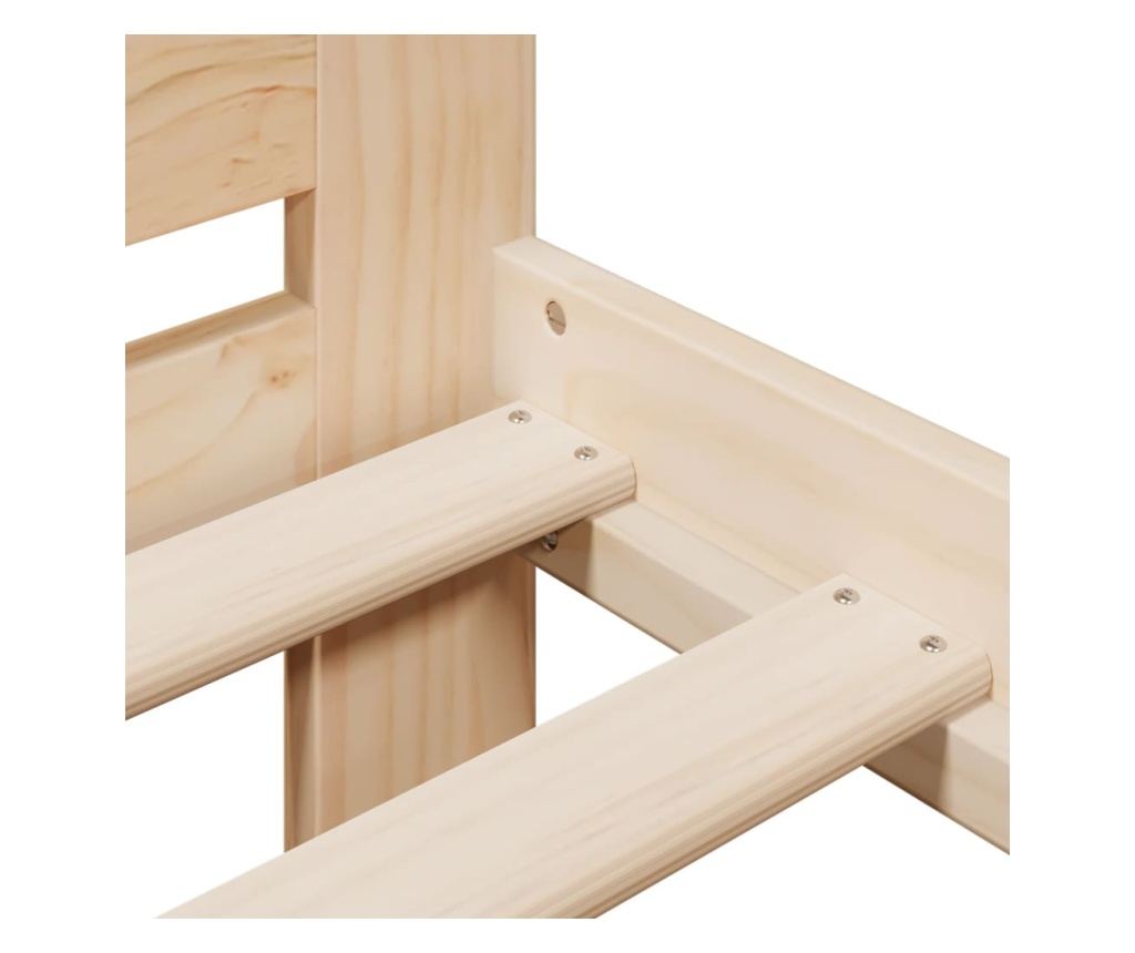 tömör fenyőfa ágy matrac nélkül 180 x 200 cm - 7