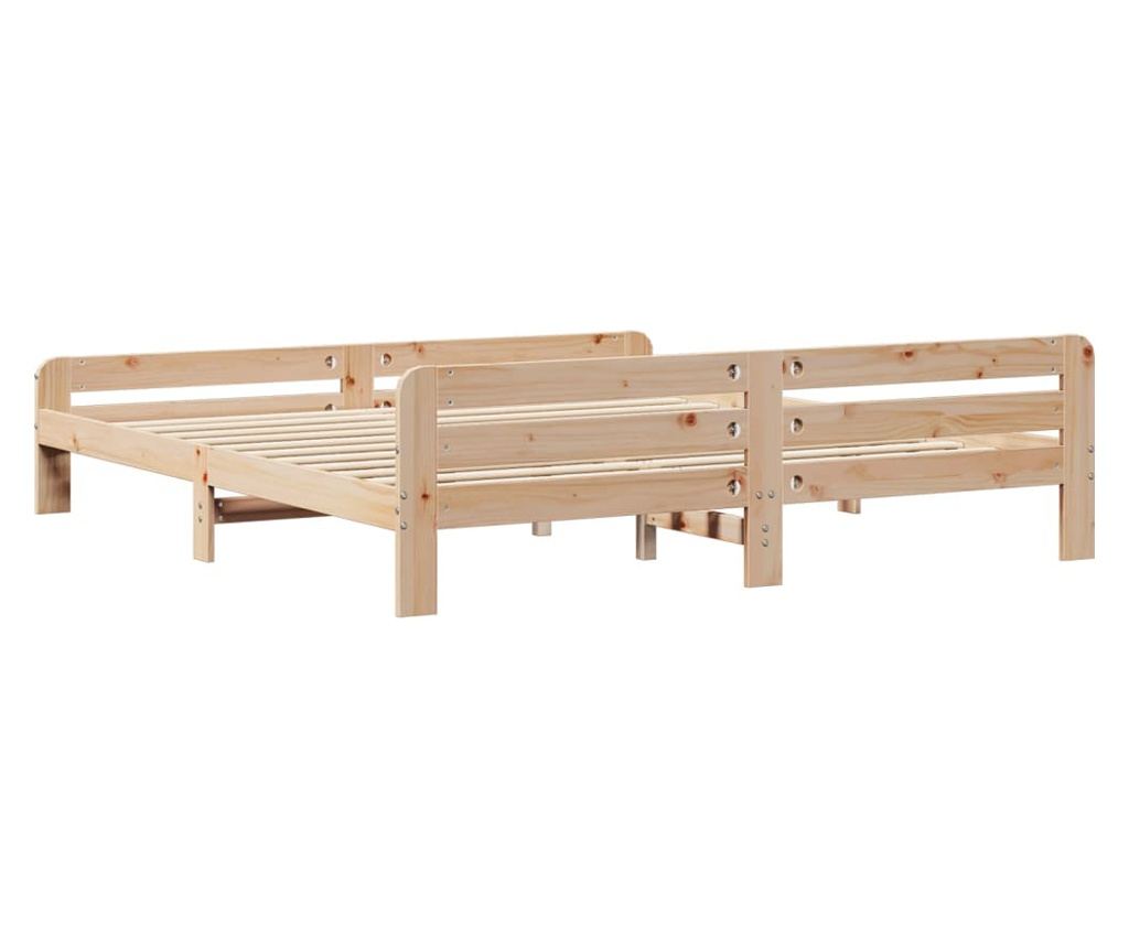 tömör fenyőfa ágy matrac nélkül 180 x 200 cm - 6