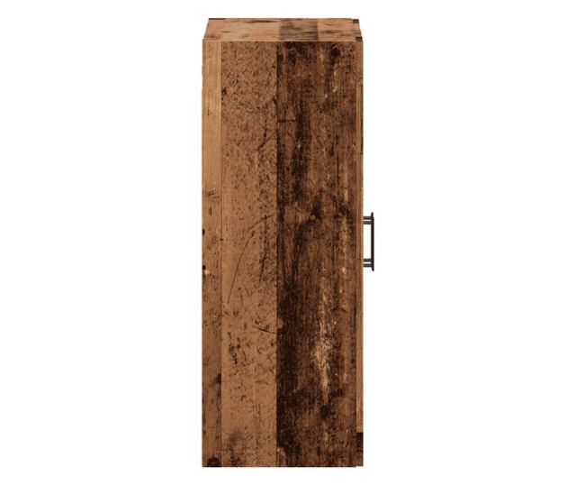 antik fa színű szerelt fa tálalószekrény 69,5 x 34 x 90 cm