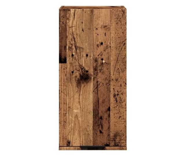 kézműves tölgy színű fali fürdőszobaszekrény 32 x 20 x 67 cm