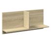 sonoma tölgy színű szerelt fa faliszekrény 70 x 16,5 x 30 cm