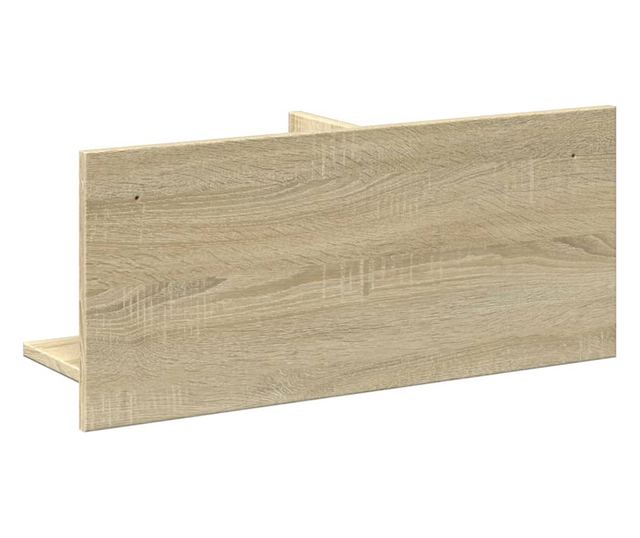 sonoma tölgy színű szerelt fa faliszekrény 70 x 16,5 x 30 cm